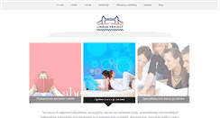Desktop Screenshot of linguaproject.pl